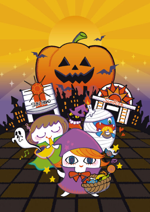 蒲田西口商店街振興組合 2019ハロウィンイベントメインビジュアル