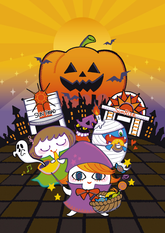 蒲田西口商店街振興組合 2019ハロウィンイベントメインビジュアル